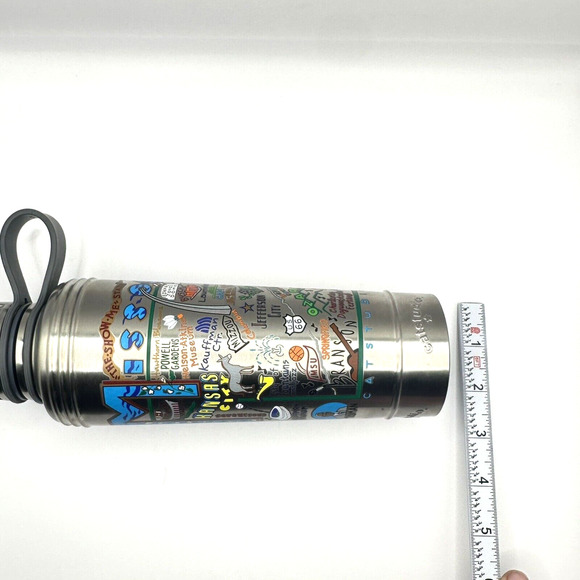 Missouri Tumbler Stainless Steel Thermal Travel Catstudio KCMO 18 Ounces - Picture 3 of 9